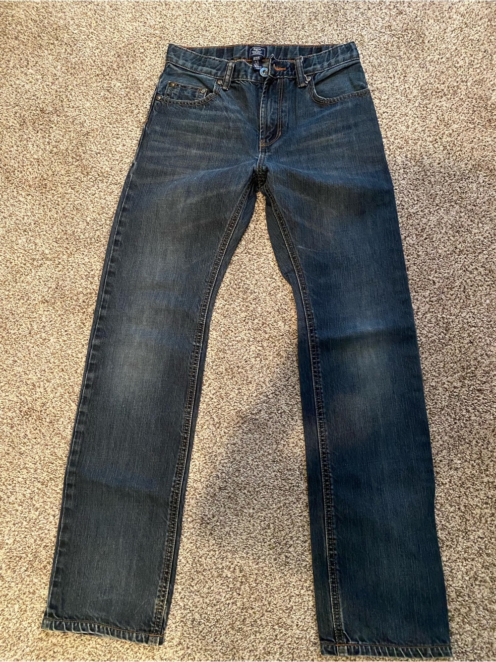 Gap kids Dark Blue Slim Straight Leg Jeans size 14 R